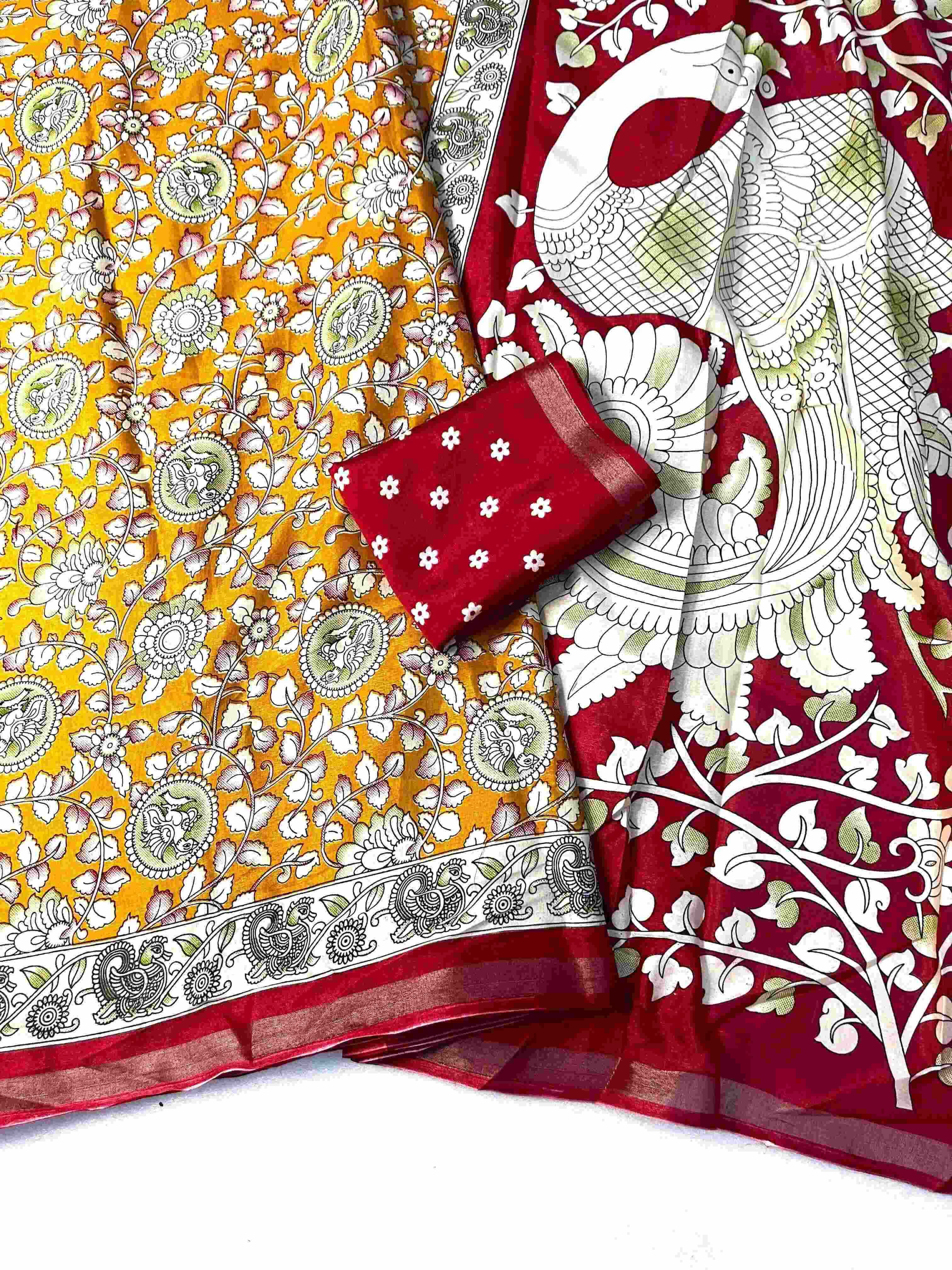 YNF Wholesale Cotton Fancy Sarees  | Surat Manufacturer