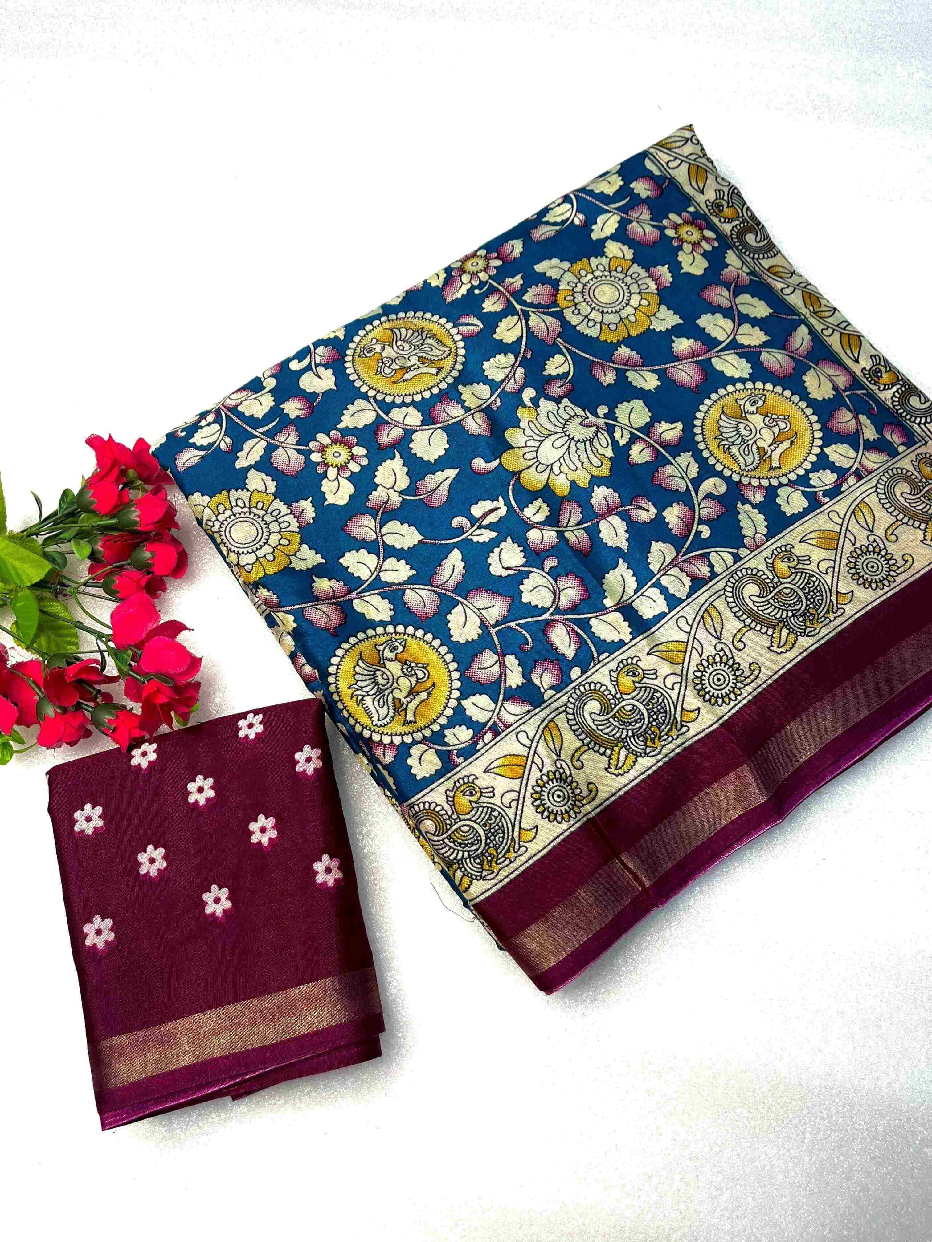 YNF Wholesale Cotton Fancy Sarees  | Surat Manufacturer