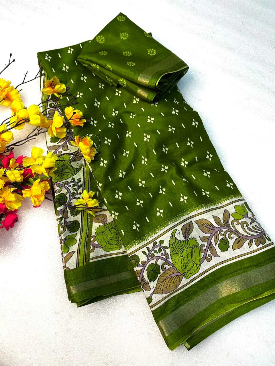 YNF Wholesale Cotton Designer Sarees  | Surat Manufacturer