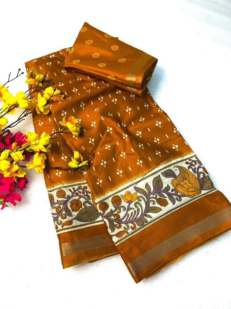 YNF Wholesale Cotton Designer Sarees  | Surat Manufacturer
