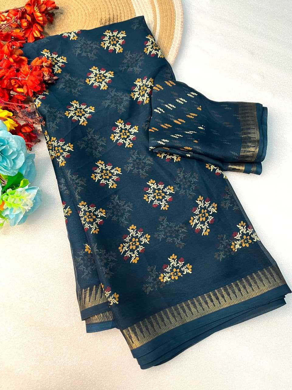 YNF Wholesale Georgette Georgette Sarees  | Surat Manufacturer