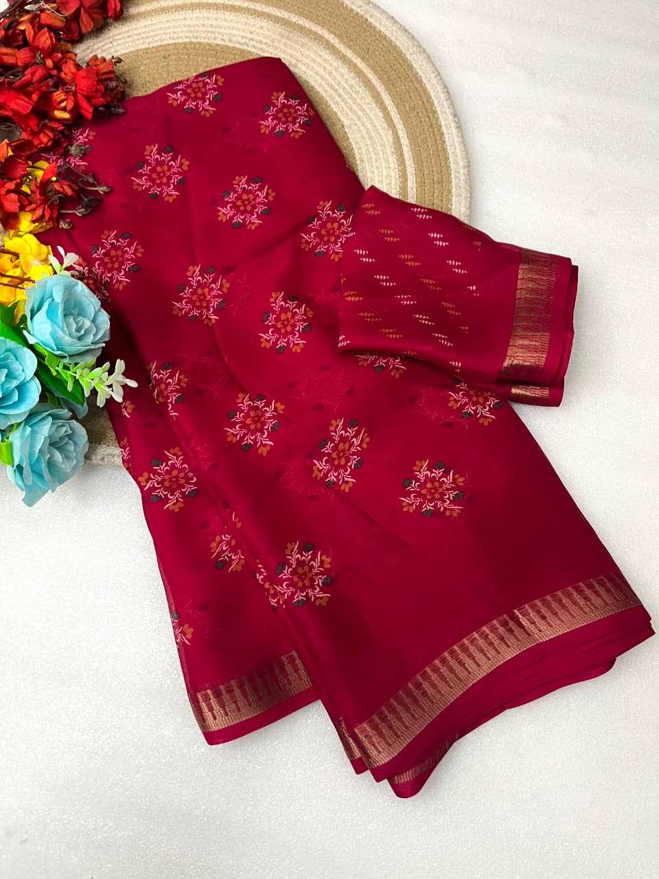 YNF Wholesale Georgette Georgette Sarees  | Surat Manufacturer