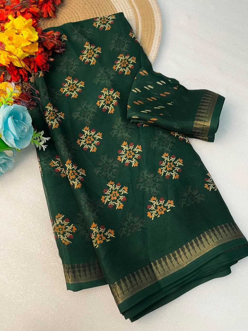 YNF Wholesale Georgette Georgette Sarees  | Surat Manufacturer