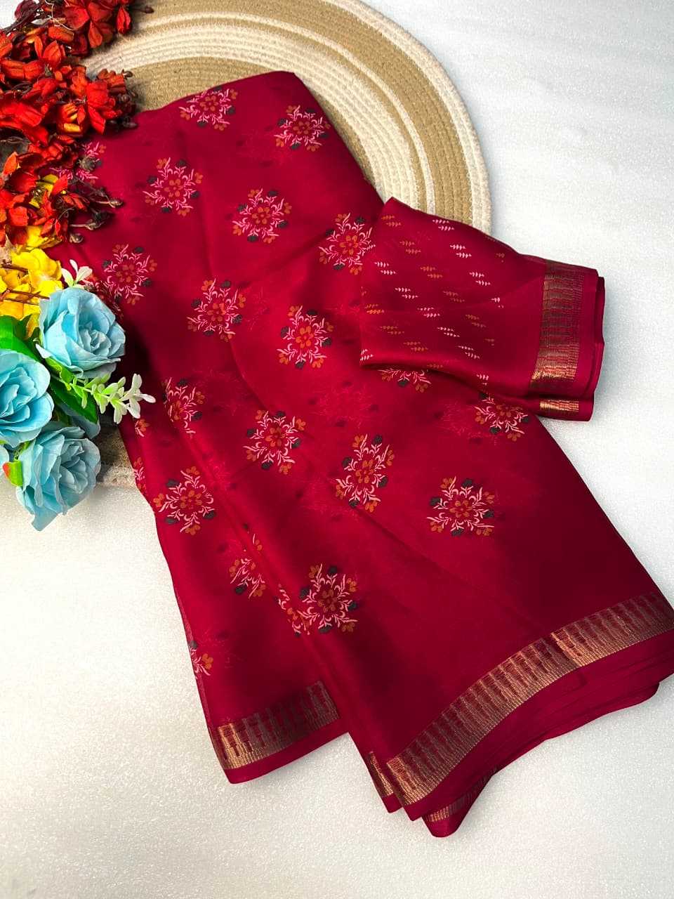 YNF Wholesale Georgette Designer Sarees  | Surat Manufacturer