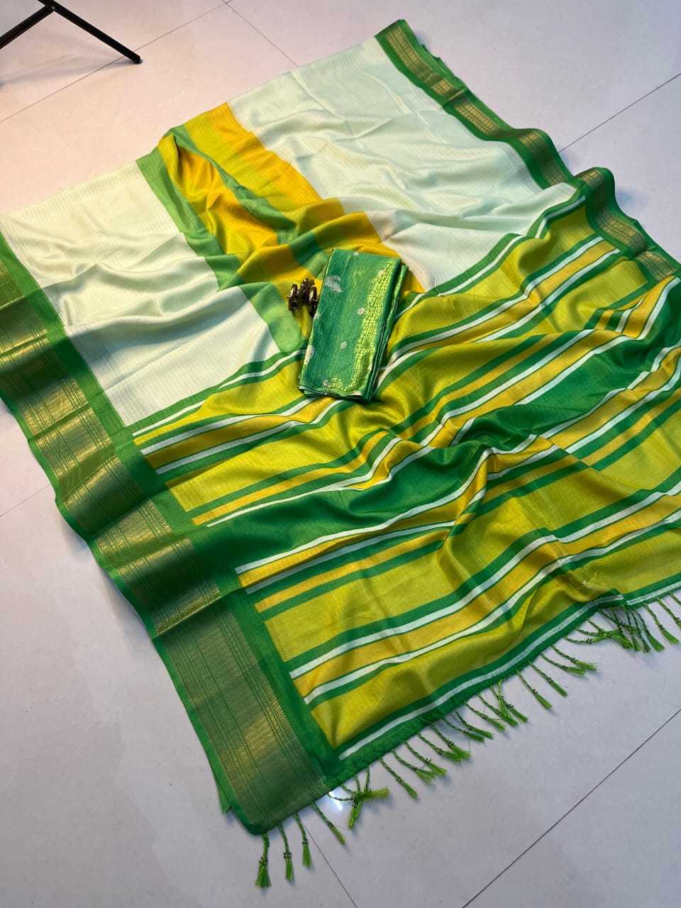 YNF Wholesale Dola Silk Saree With Jacket  | Surat Manufacturer
