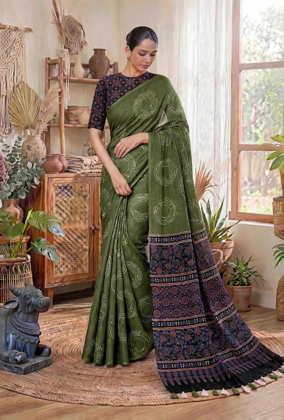 YNF Wholesale Cotton Fancy Sarees  | Surat Manufacturer