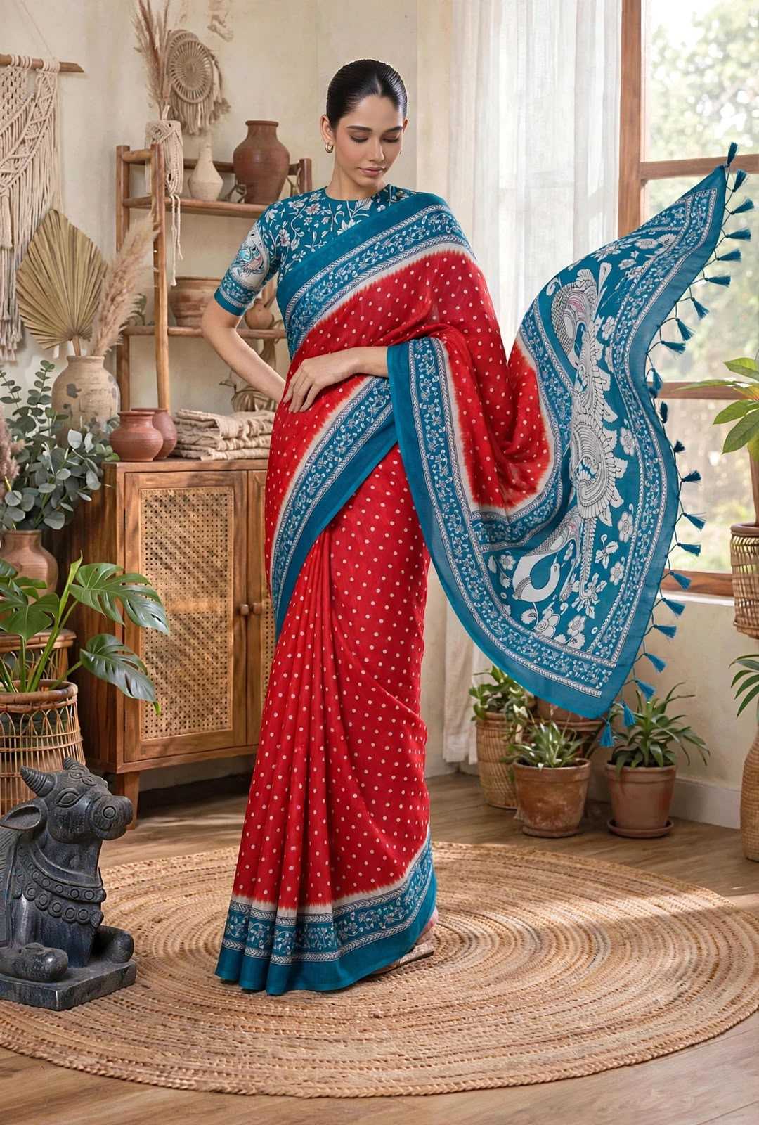 YNF Wholesale Soft Cotton Printed Sarees  | Surat Manufacturer