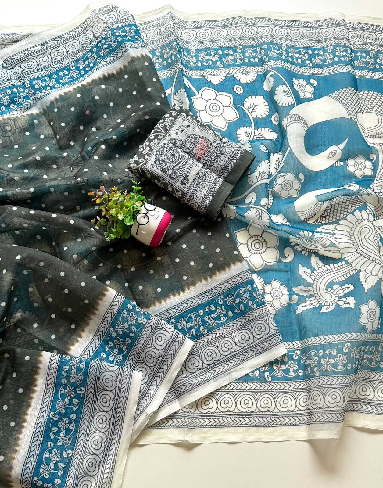 YNF Wholesale Soft Cotton Printed Sarees  | Surat Manufacturer