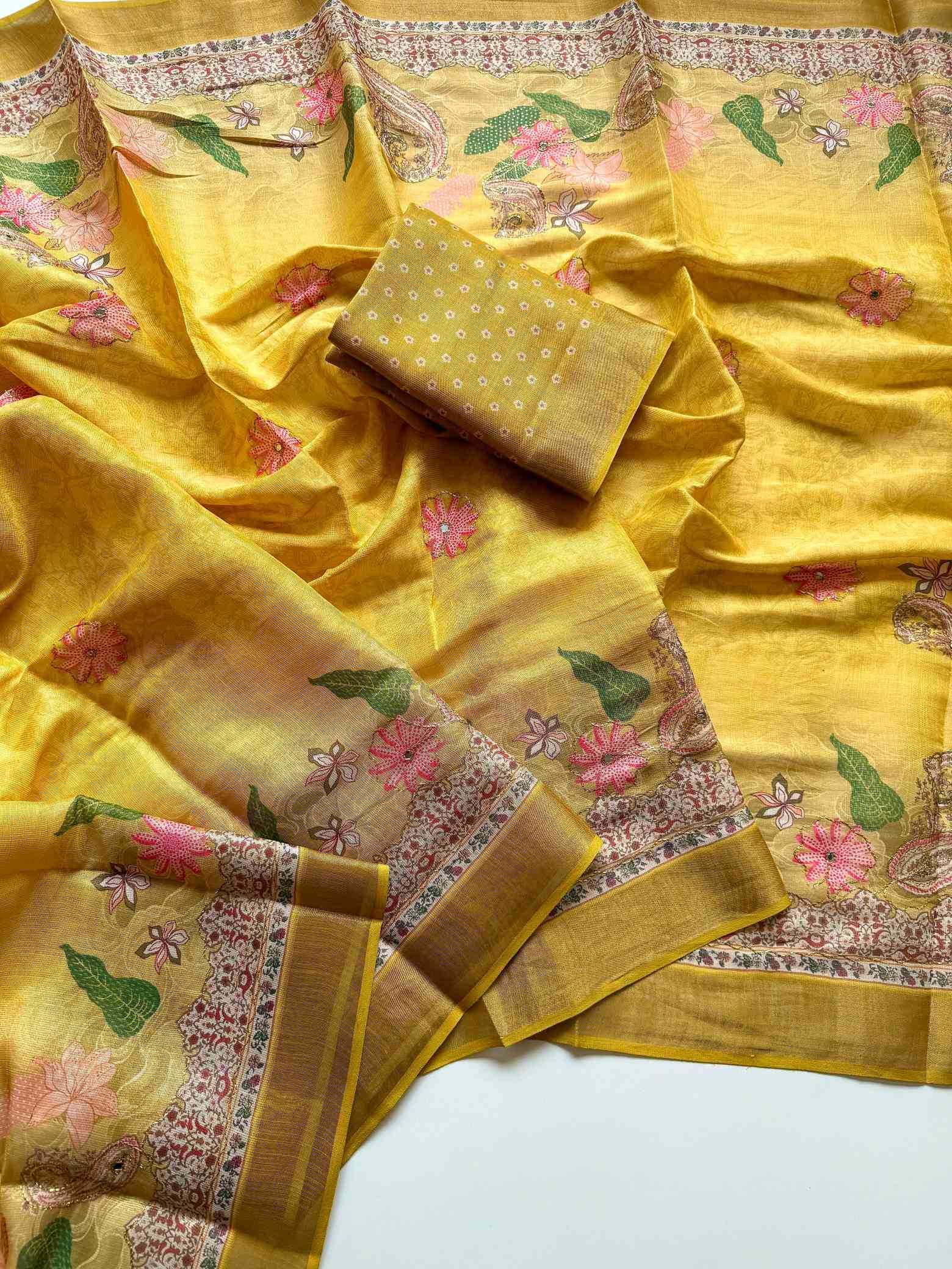 YNF Wholesale Shimmer Silk Designer Sarees  | Surat Manufacturer
