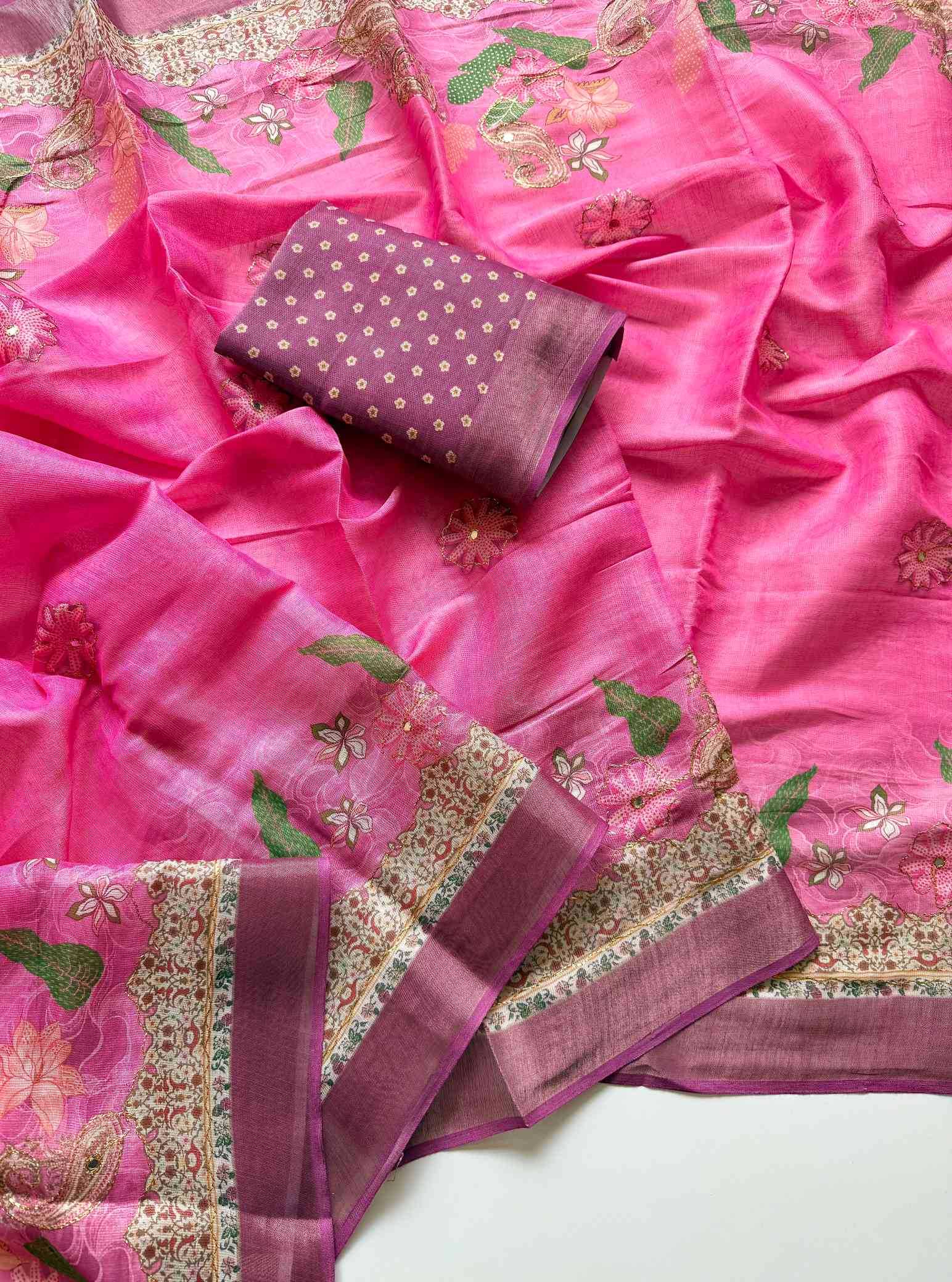 YNF Wholesale Shimmer Silk Designer Sarees  | Surat Manufacturer