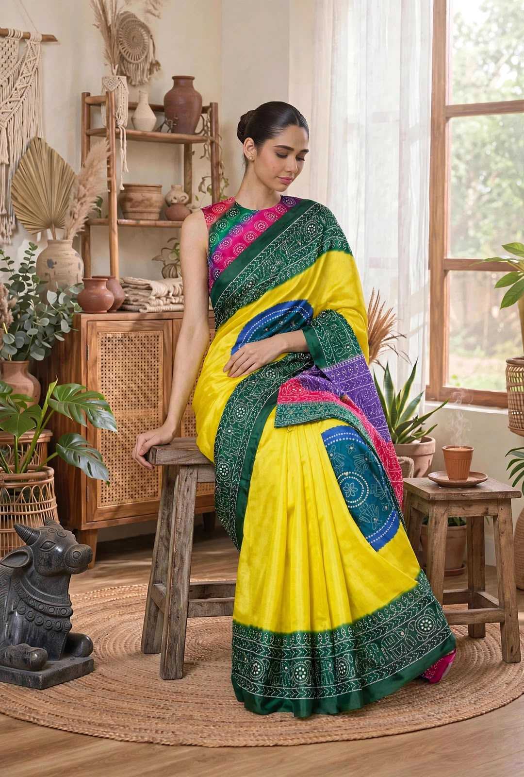 YNF Wholesale Chinon Designer Sarees  | Surat Manufacturer