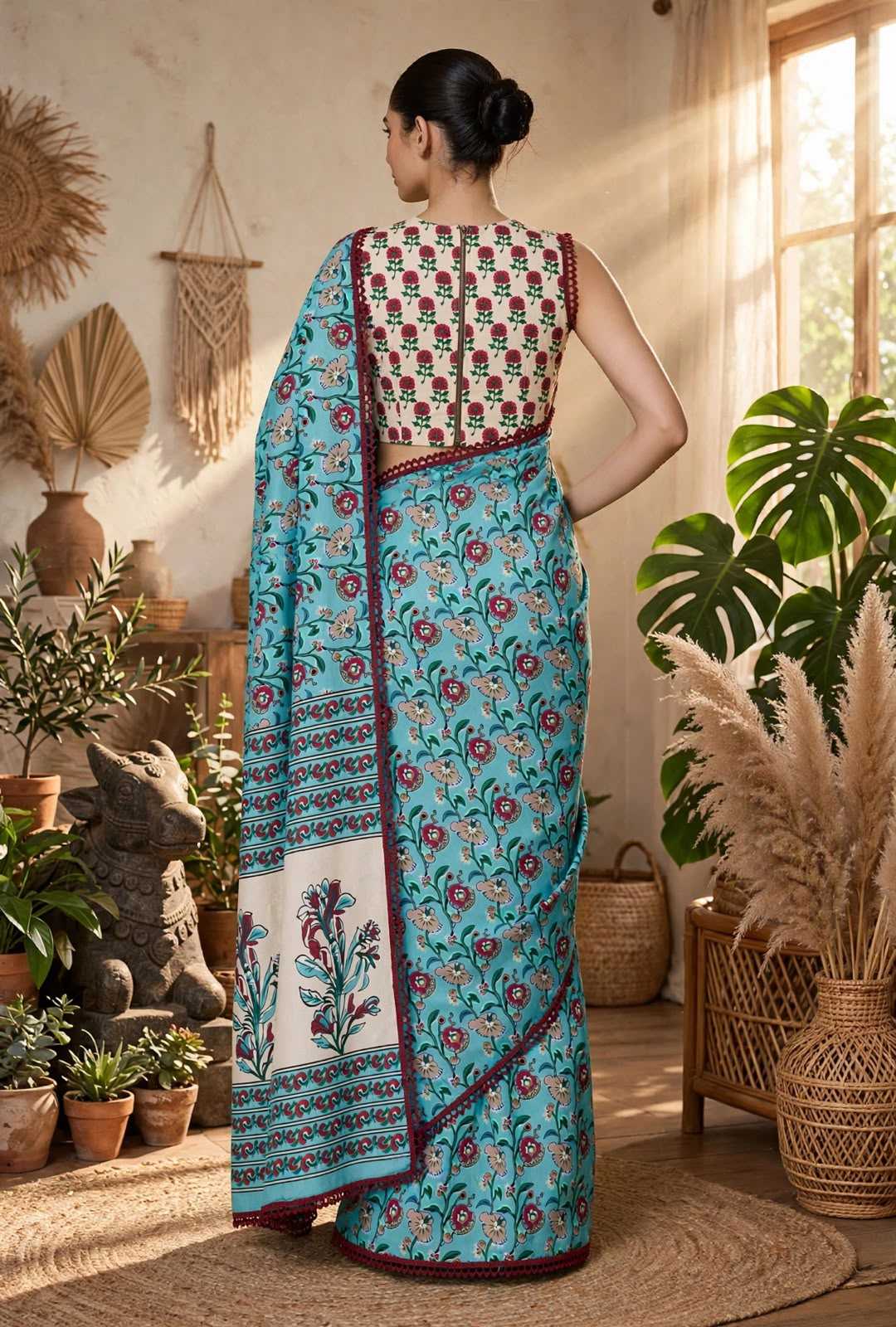YNF Wholesale Georgette Printed Sarees  | Surat Manufacturer