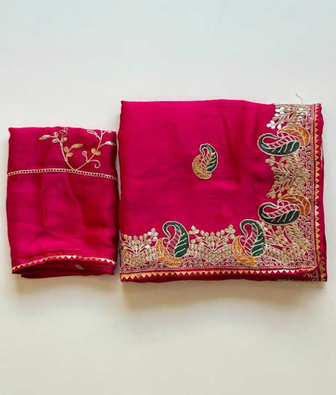YNF Wholesale Satin Chiffon Sarees  | Surat Manufacturer