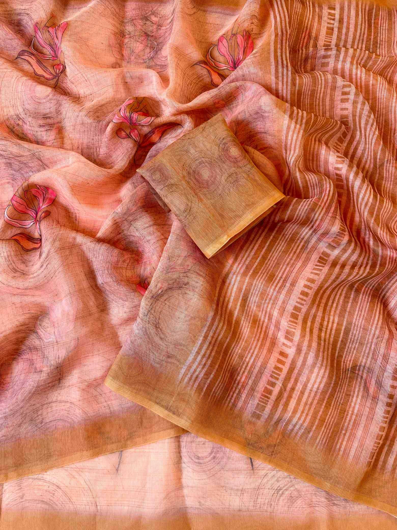 YNF Wholesale Cotton Designer Sarees  | Surat Manufacturer