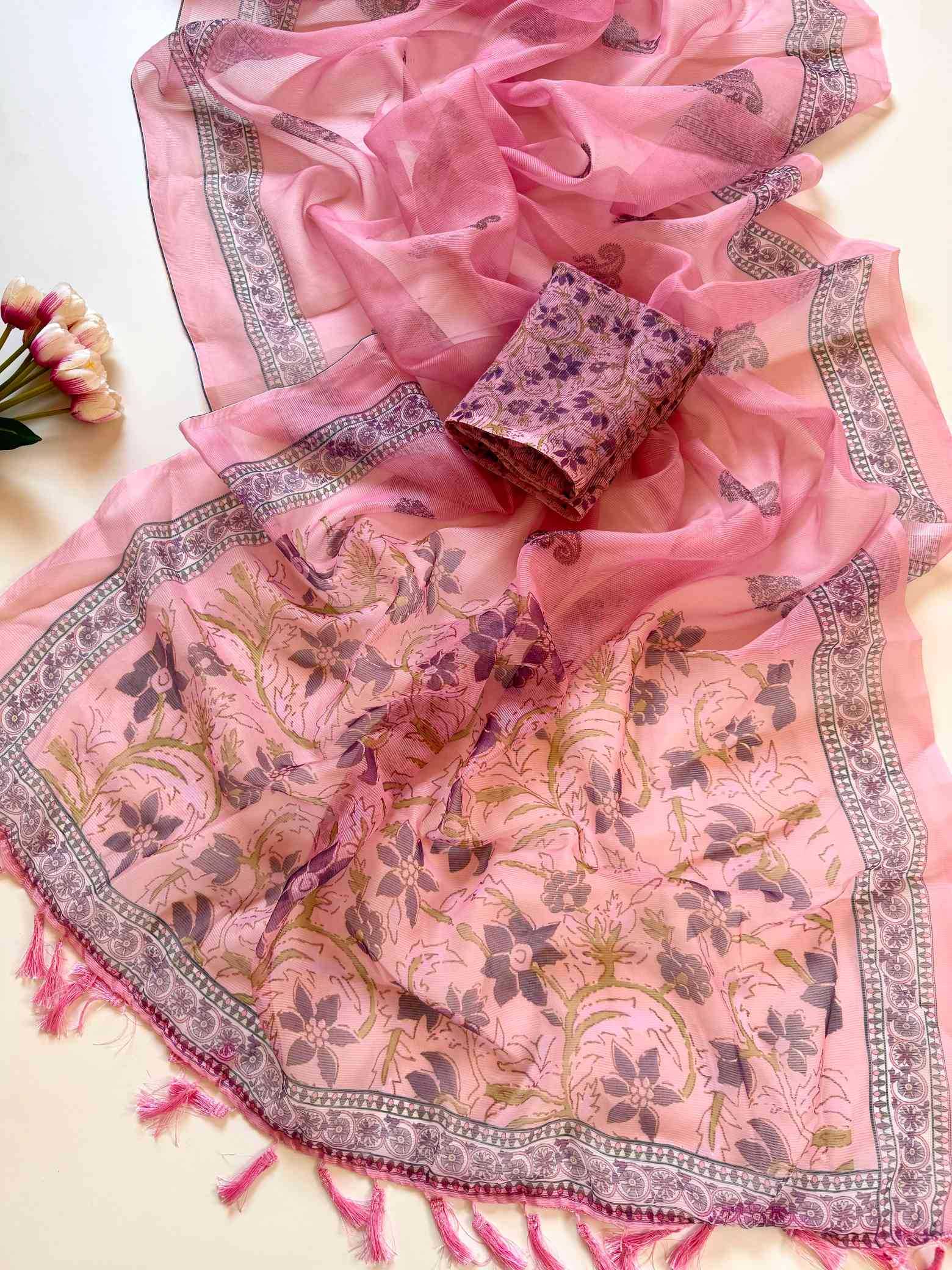 YNF Wholesale Cotton Designer Sarees  | Surat Manufacturer