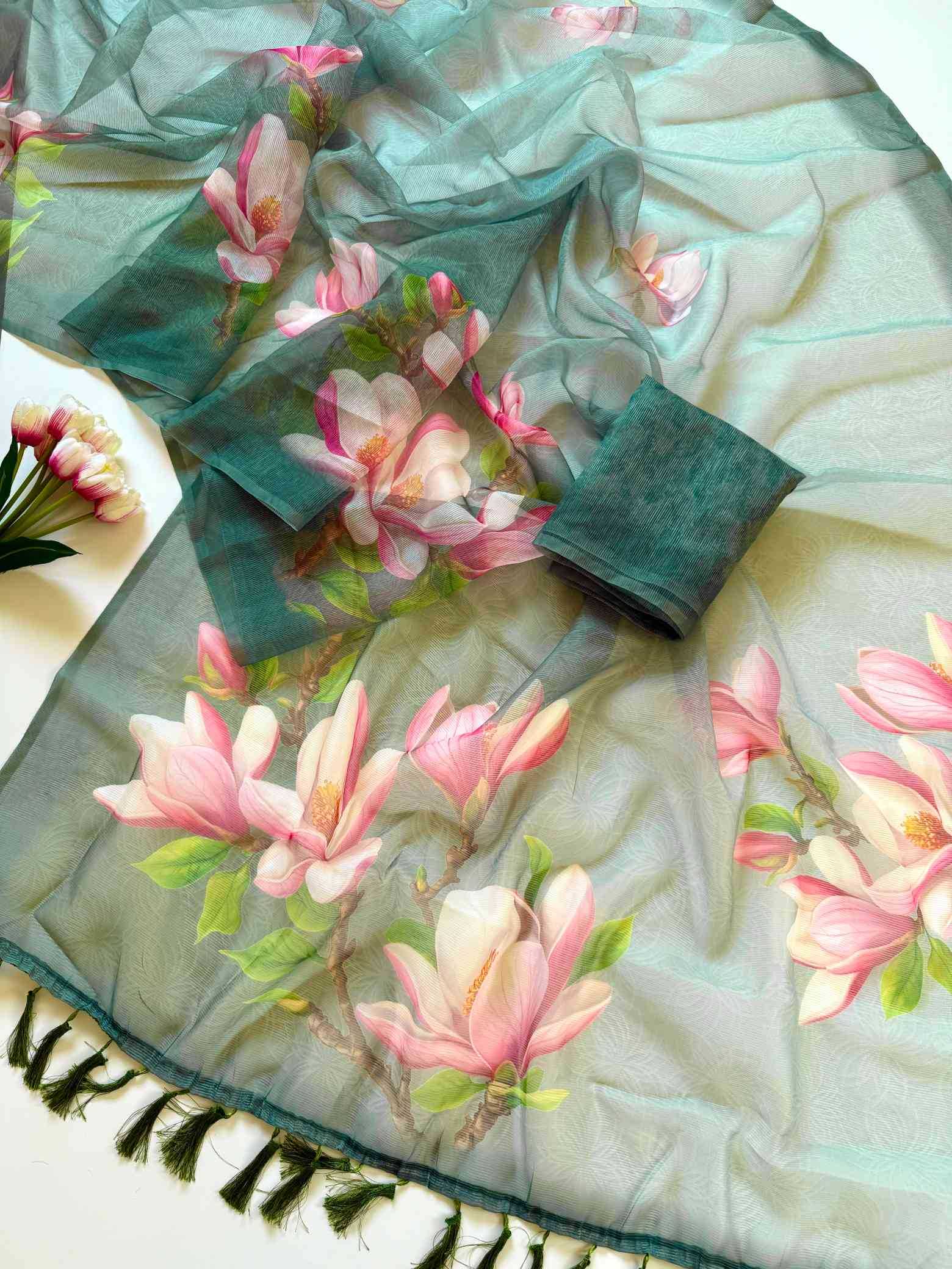 YNF Wholesale Cotton Designer Sarees  | Surat Manufacturer