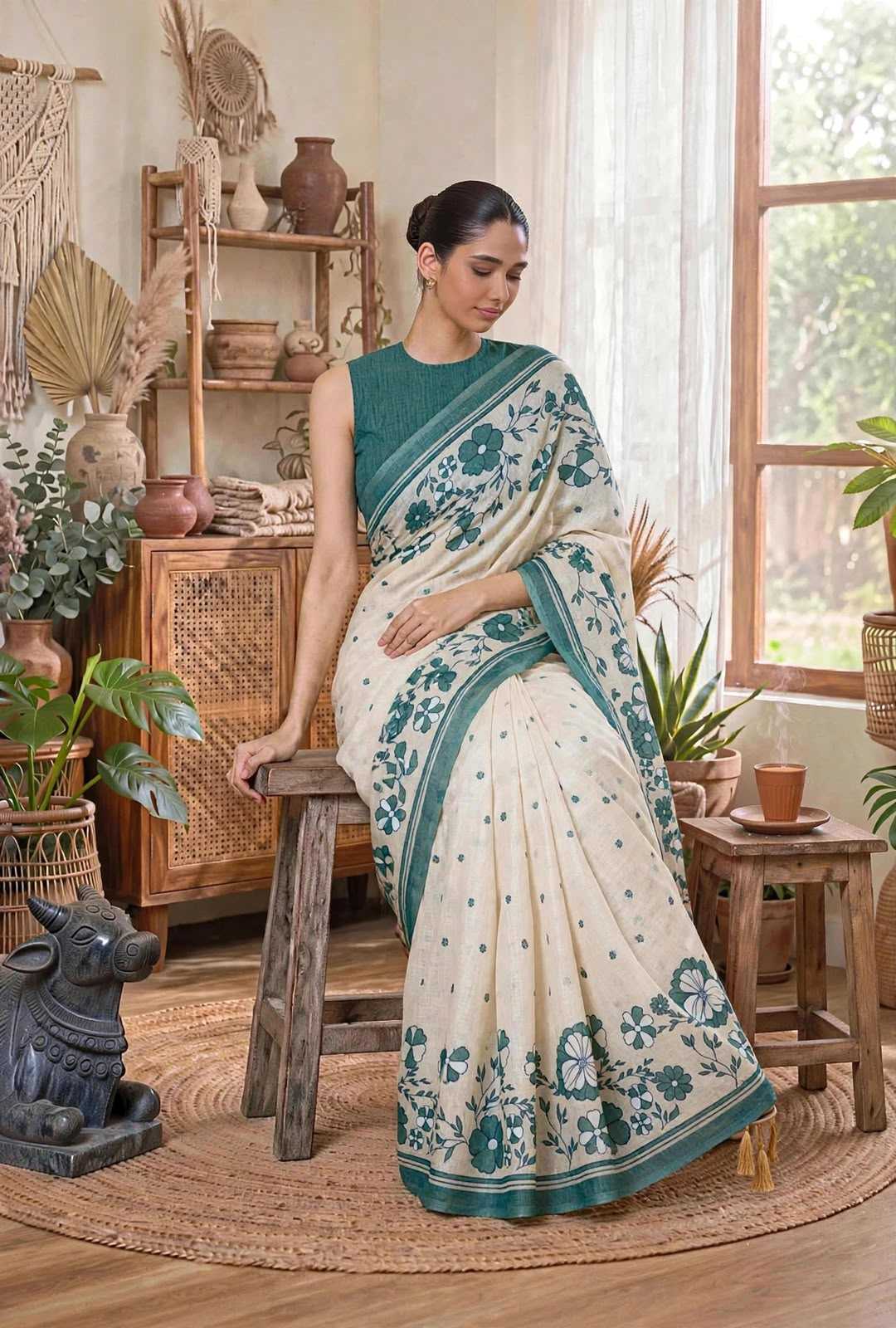 YNF Wholesale Soft Cotton Fancy Sarees  | Surat Manufacturer