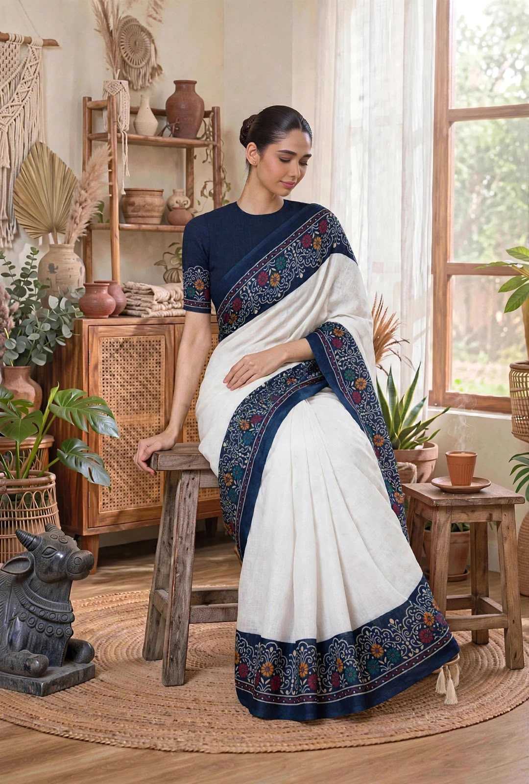 YNF Wholesale Soft Cotton Fancy Sarees  | Surat Manufacturer
