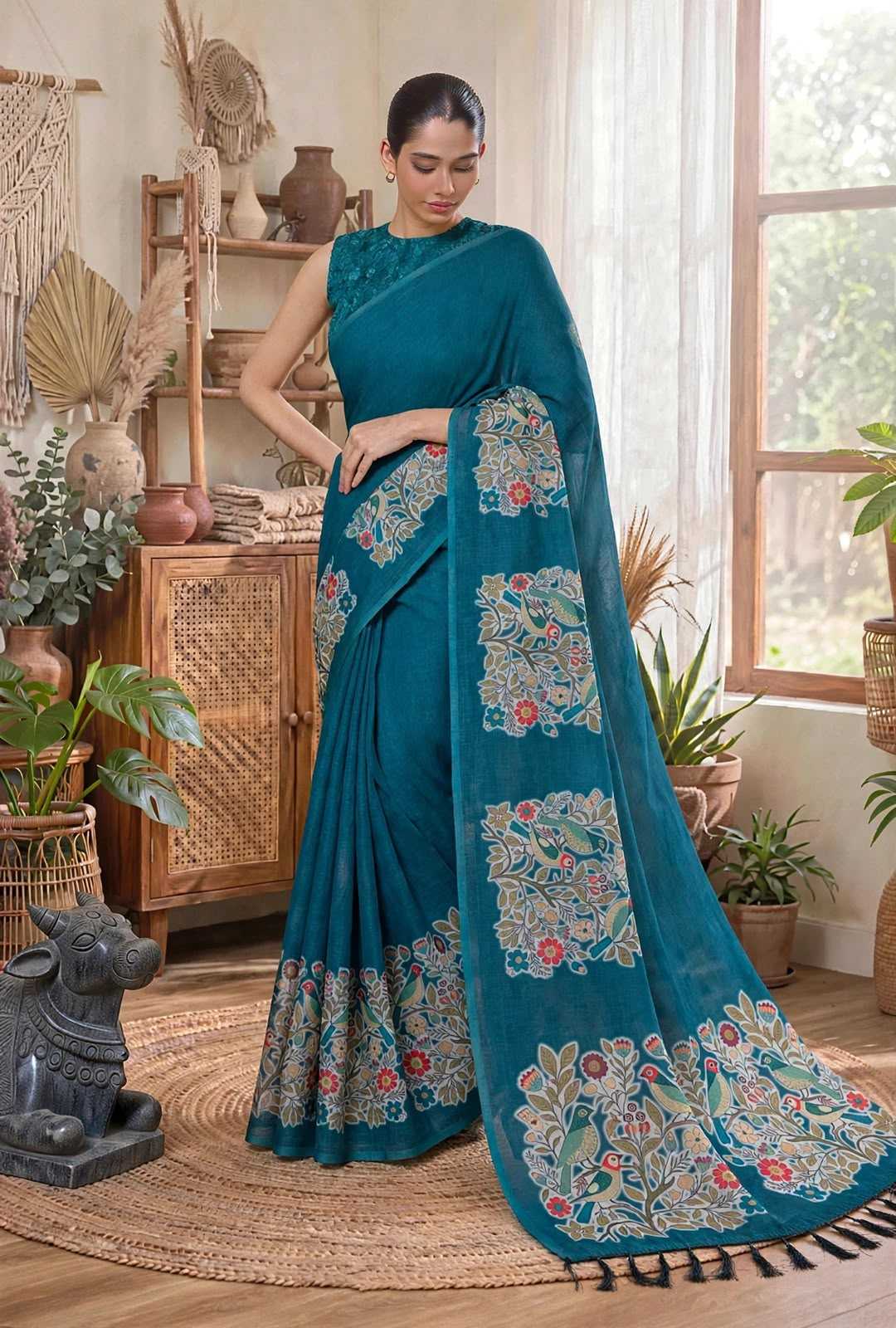 YNF Wholesale Soft Cotton Fancy Sarees  | Surat Manufacturer