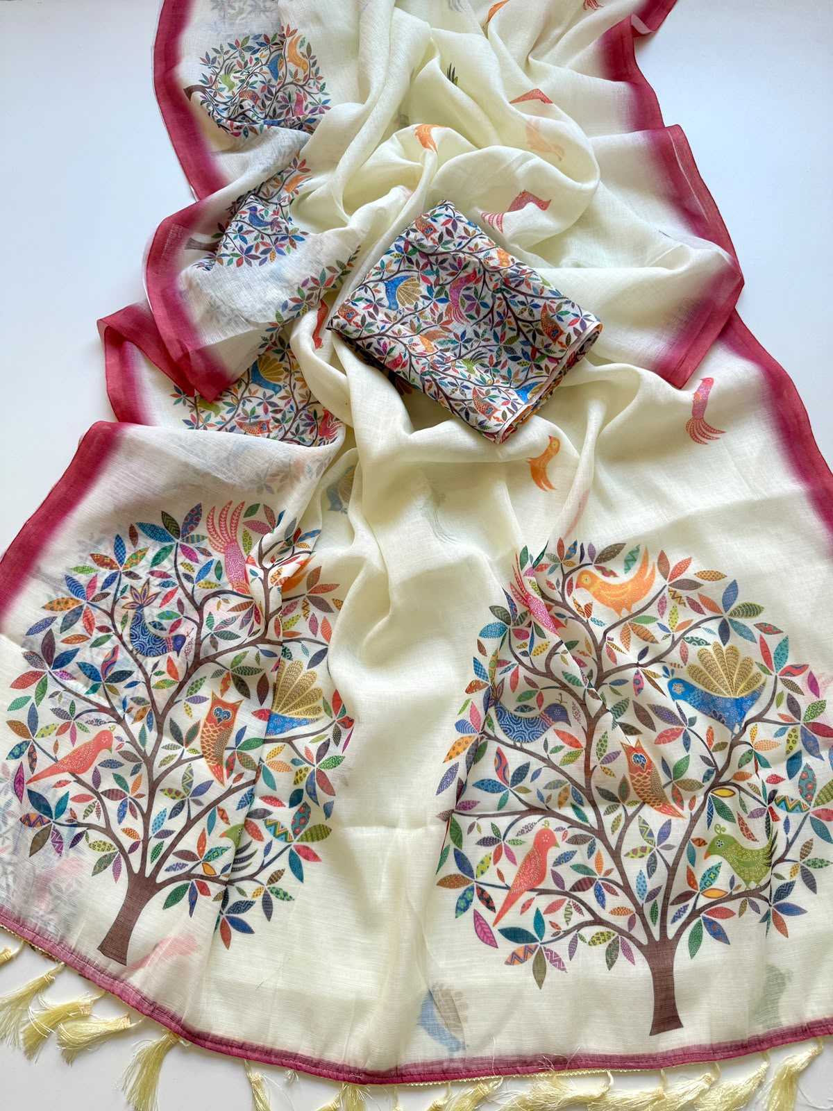 YNF Wholesale Soft Cotton Fancy Sarees  | Surat Manufacturer