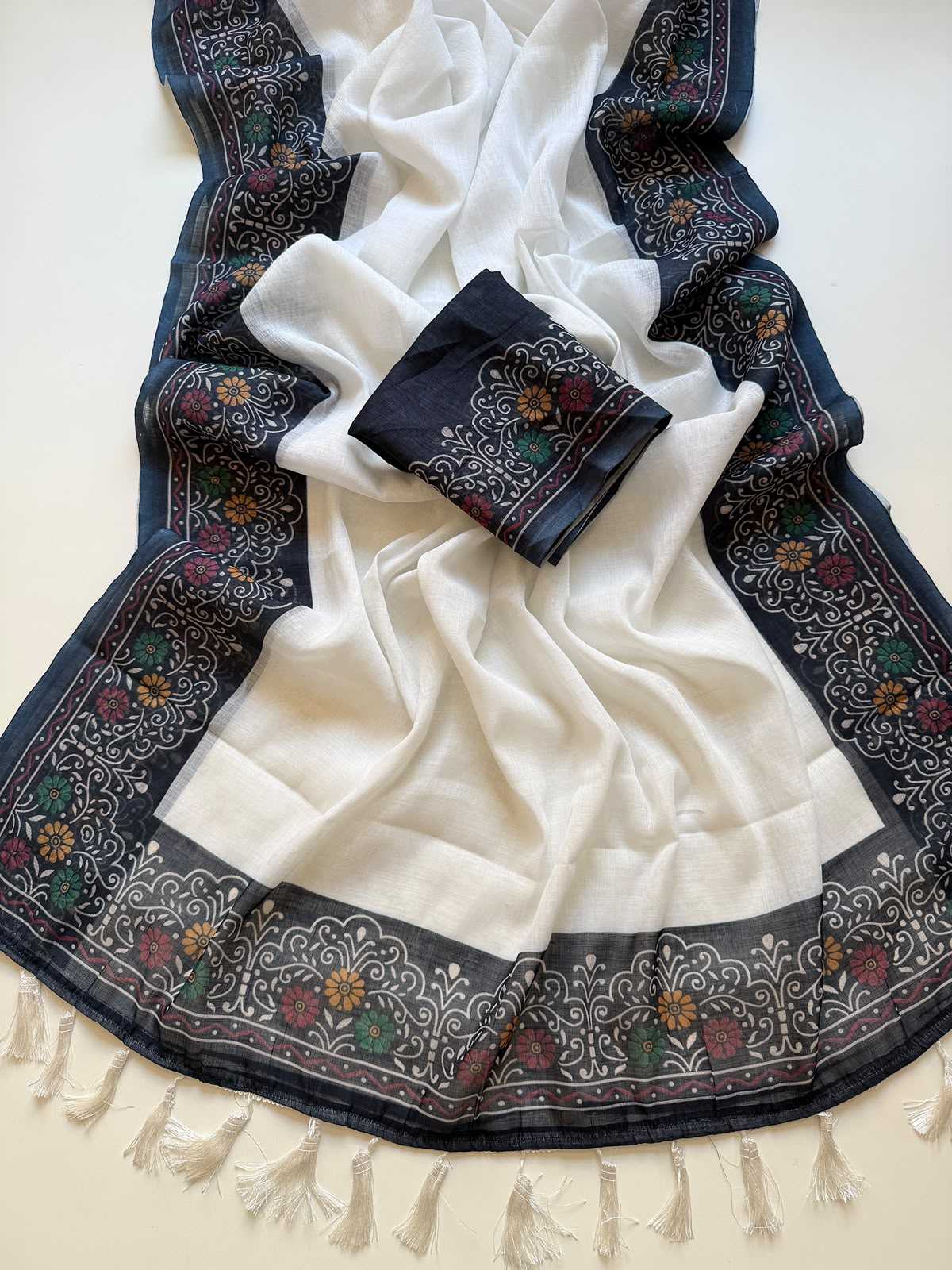 YNF Wholesale Soft Cotton Fancy Sarees  | Surat Manufacturer