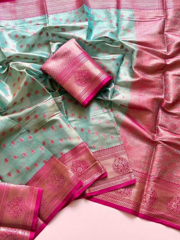 YNF Wholesale Tissue Silk Fancy Sarees  | Surat Manufacturer