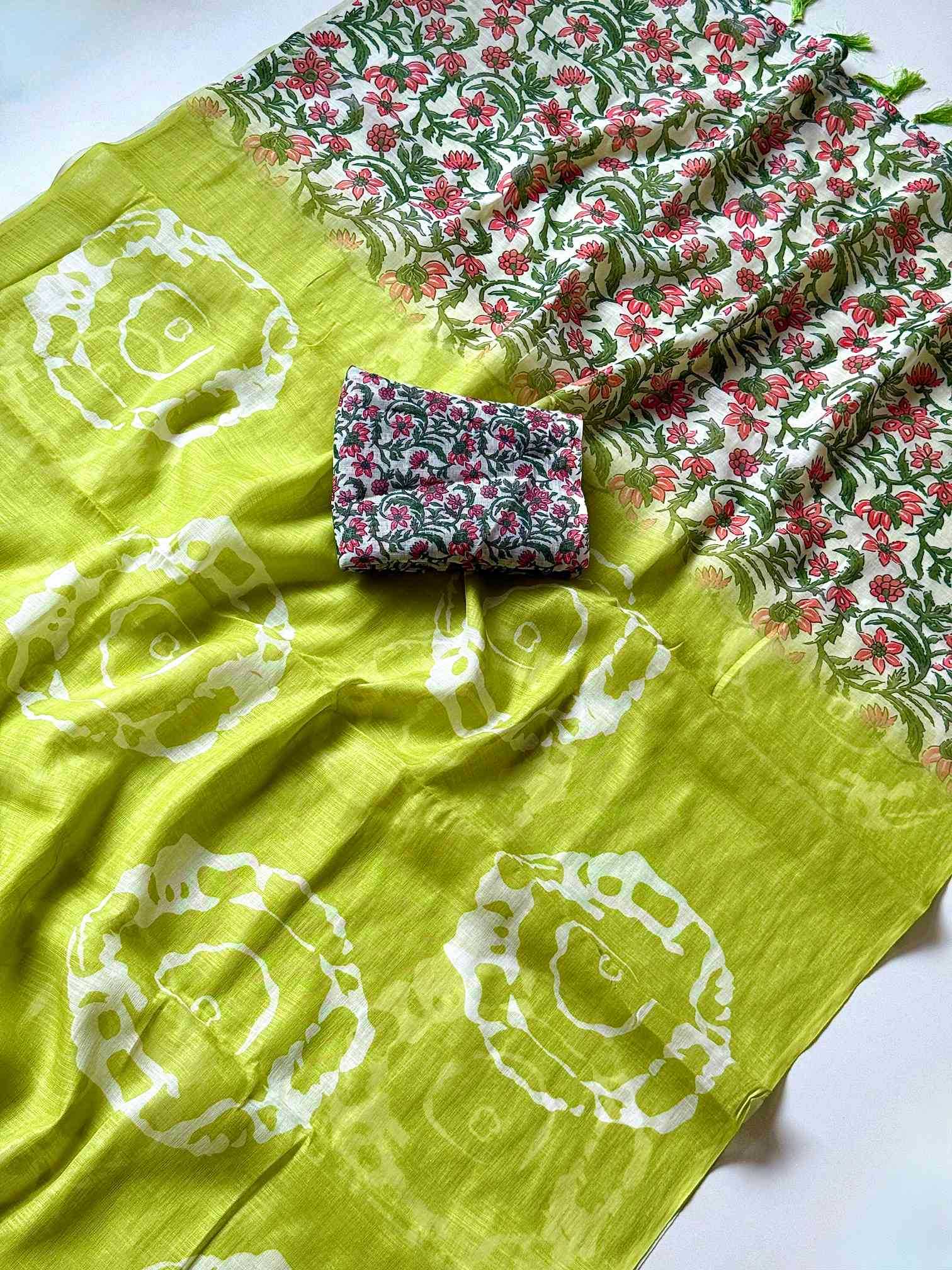 YNF Wholesale Cotton Designer Sarees  | Surat Manufacturer