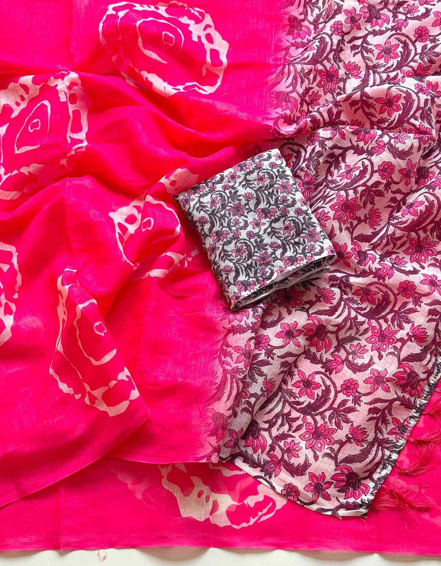 YNF Wholesale Cotton Designer Sarees  | Surat Manufacturer