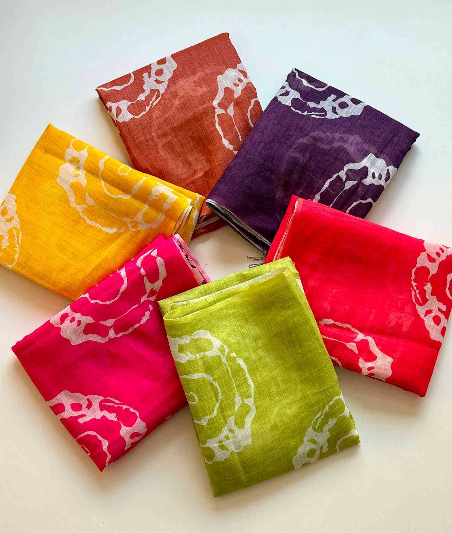 YNF Wholesale Cotton Designer Sarees  | Surat Manufacturer