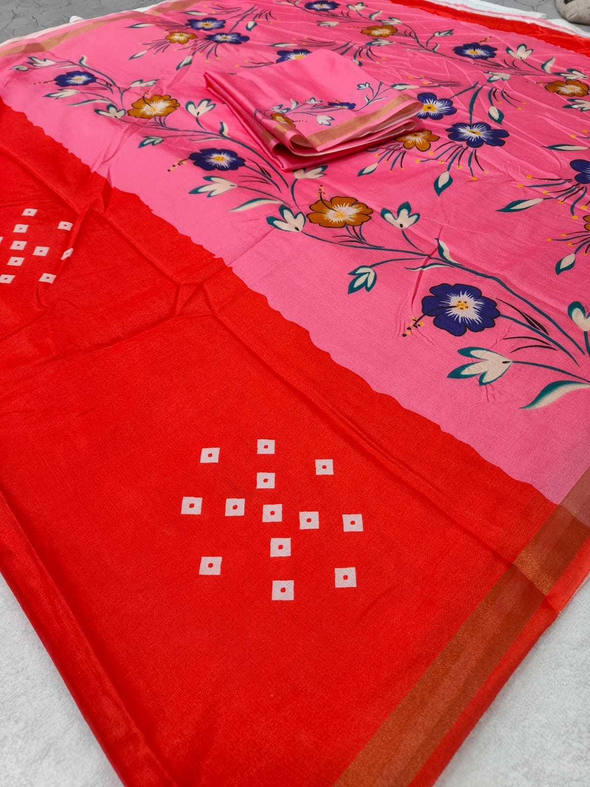 YNF Wholesale Cotton Printed Sarees  | Surat Manufacturer