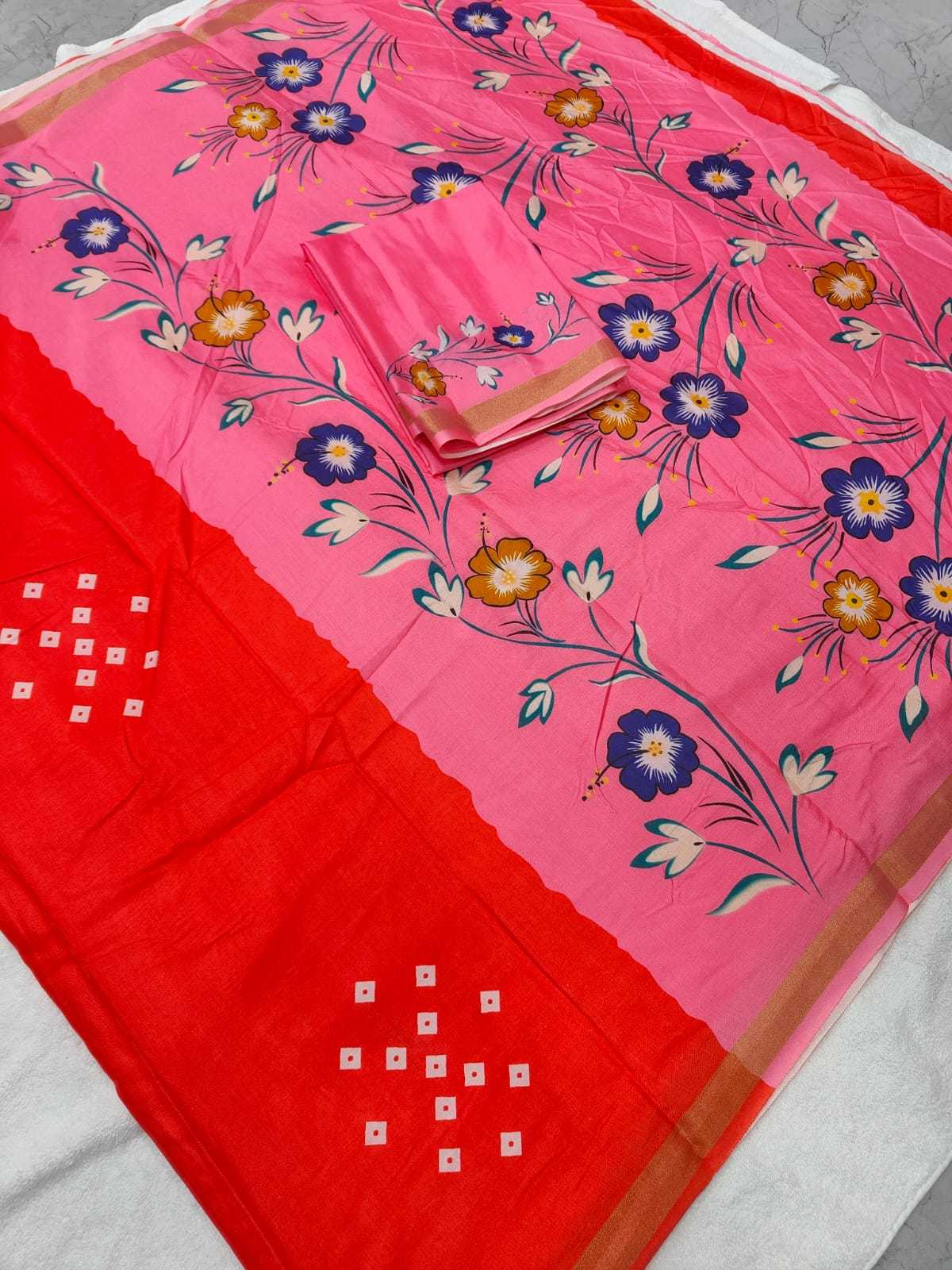 YNF Wholesale Cotton Printed Sarees  | Surat Manufacturer