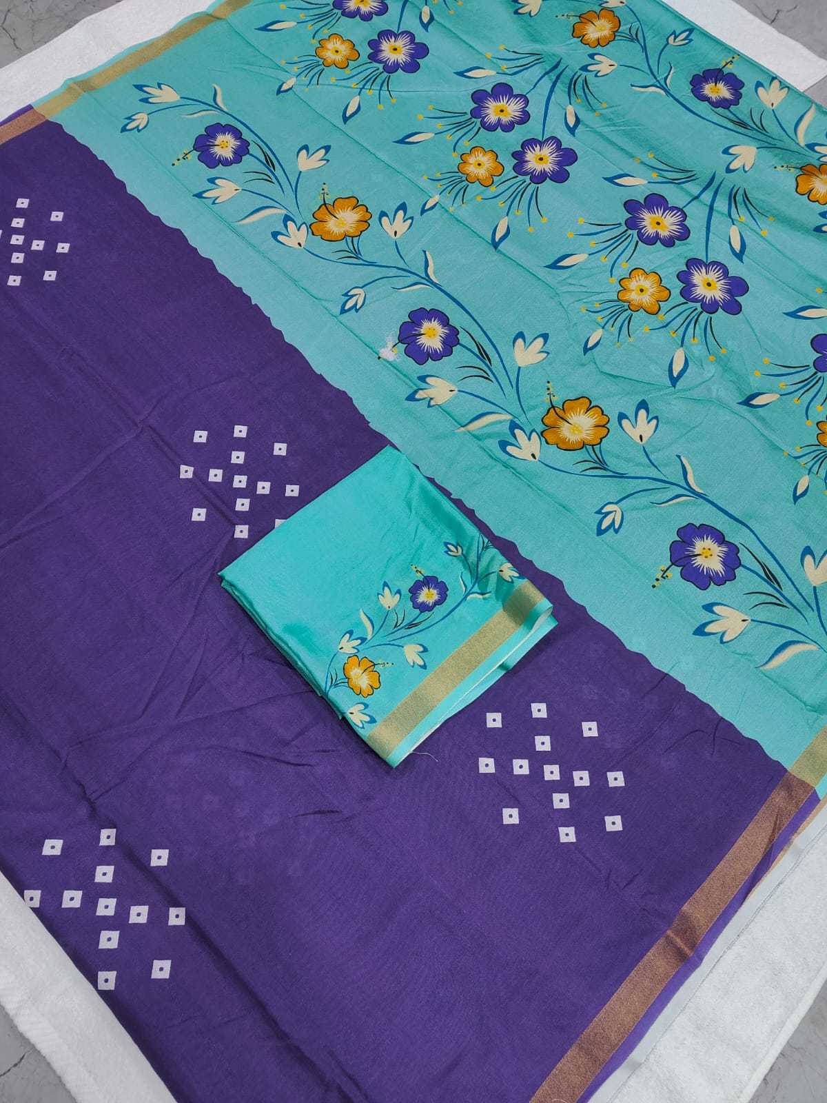 YNF Wholesale Cotton Printed Sarees  | Surat Manufacturer
