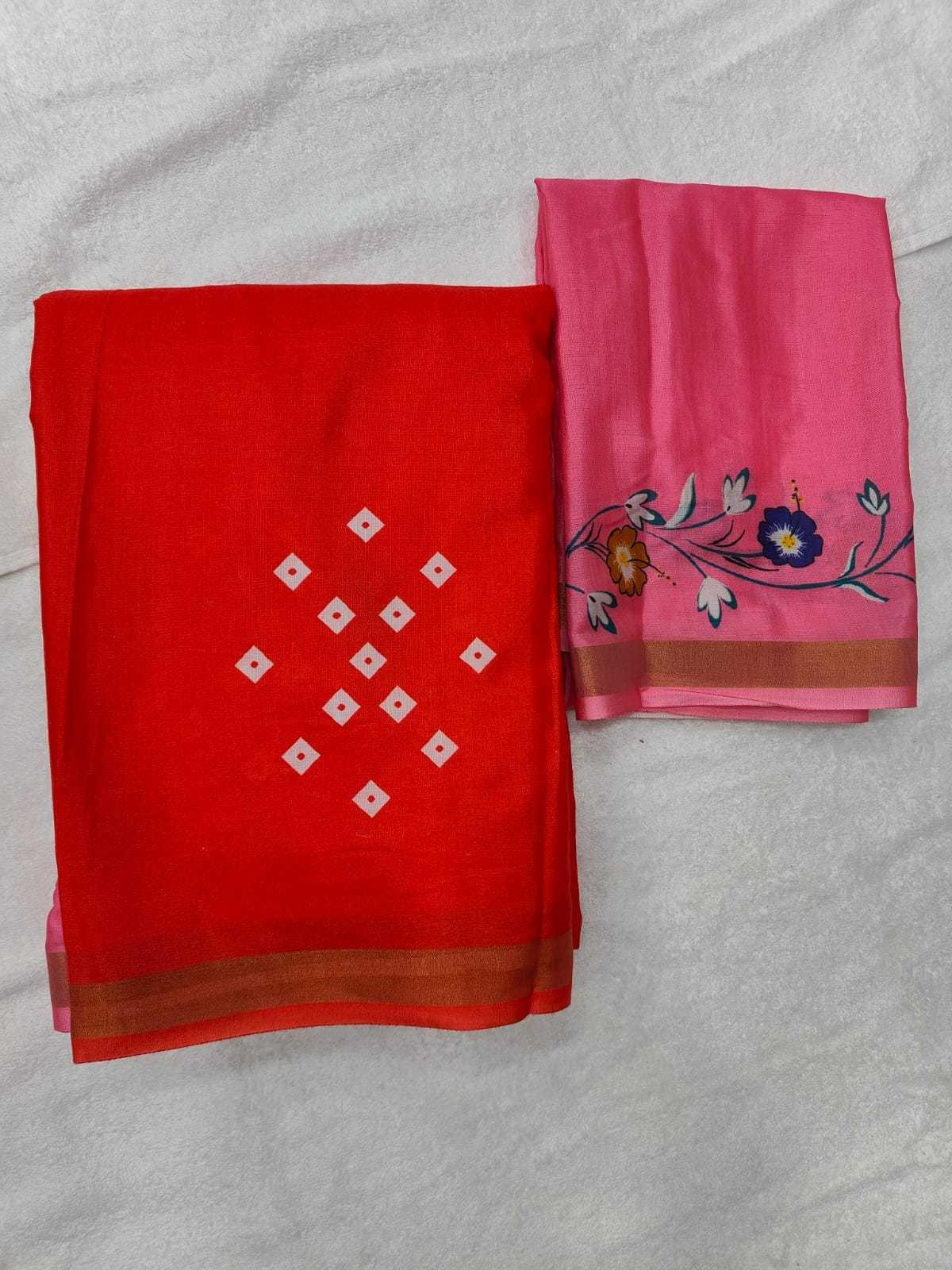 YNF Wholesale Cotton Printed Sarees  | Surat Manufacturer