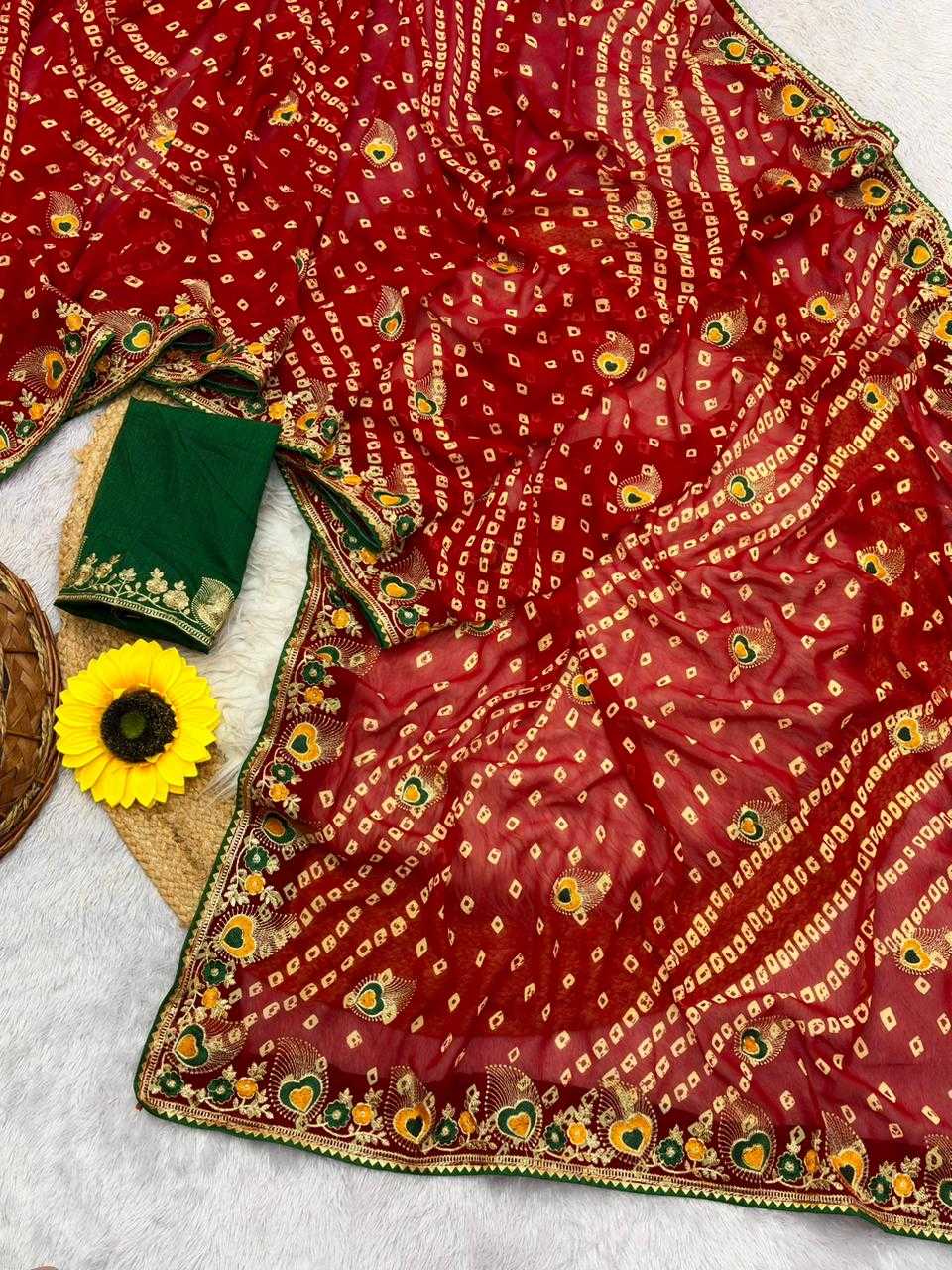 YNF Wholesale Georgette Georgette Sarees KESH179 Jamkudi | Surat Manufacturer