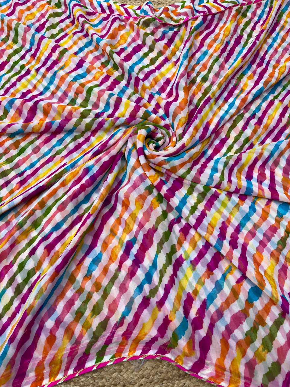 YNF Wholesale Georgette Printed Sarees  | Surat Manufacturer