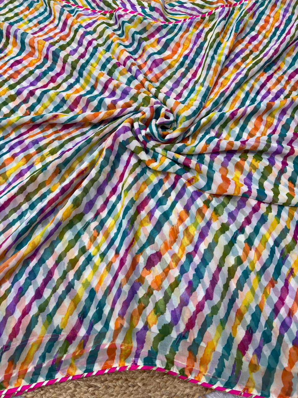 YNF Wholesale Georgette Printed Sarees  | Surat Manufacturer