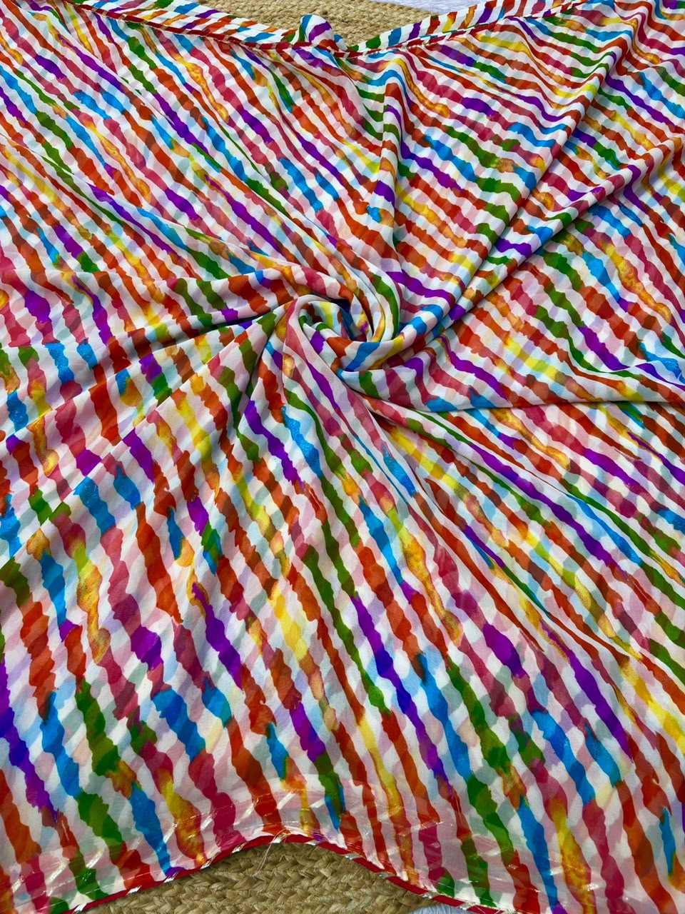 YNF Wholesale Georgette Printed Sarees  | Surat Manufacturer