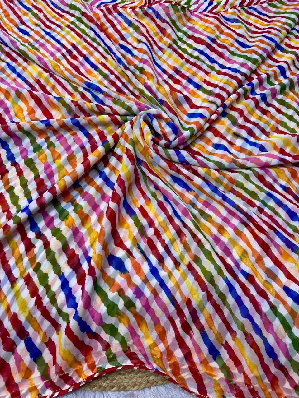 YNF Wholesale Georgette Printed Sarees  | Surat Manufacturer