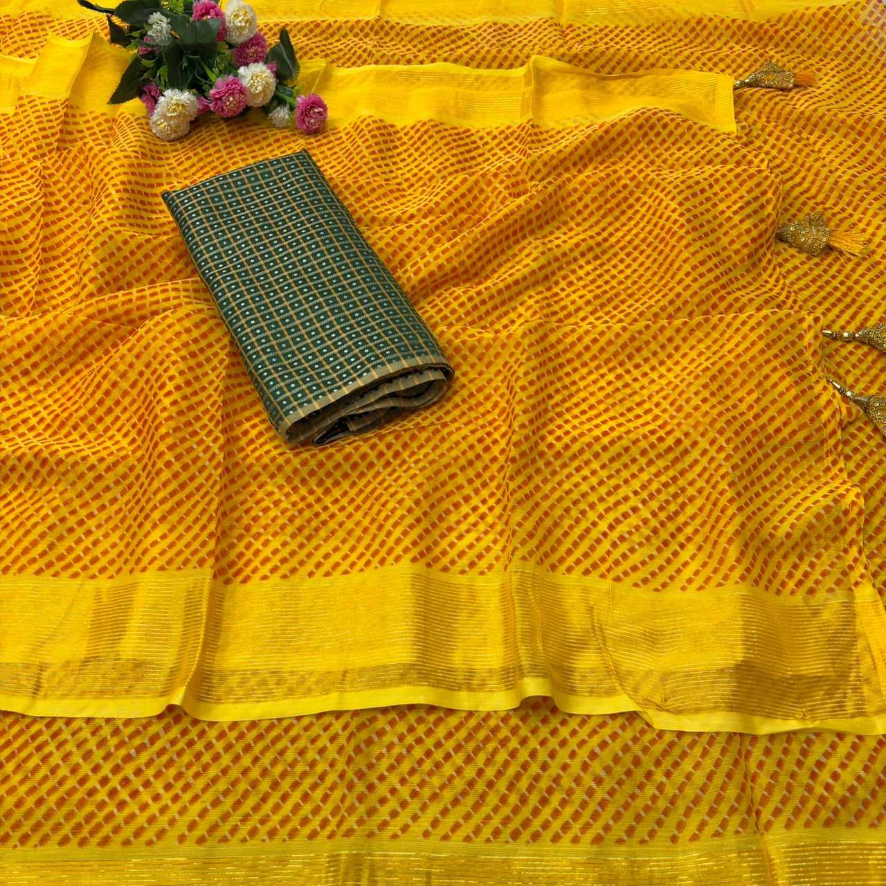 YNF Wholesale Chiffon Printed Sarees  | Surat Manufacturer