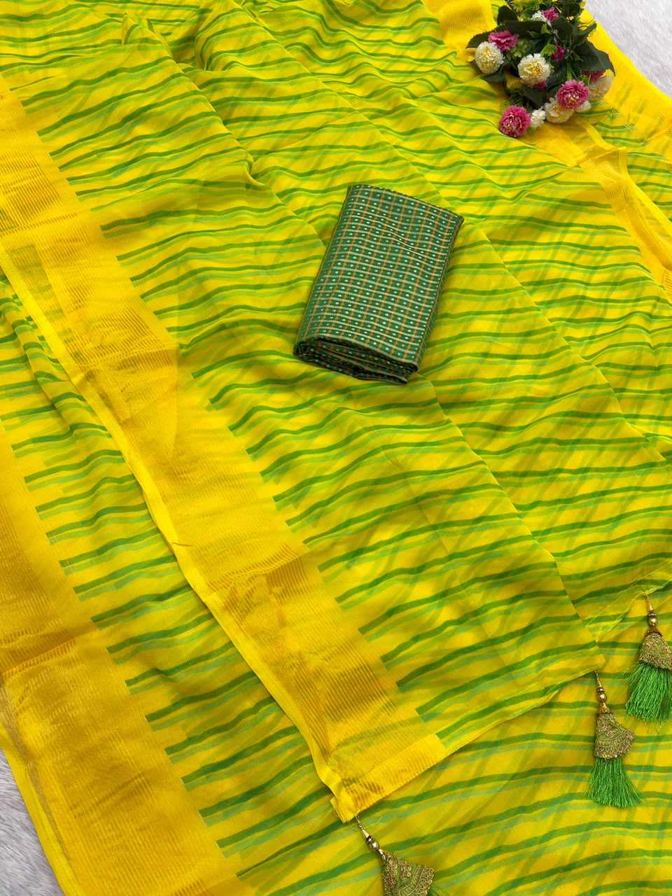 YNF Wholesale Chiffon Printed Sarees  | Surat Manufacturer