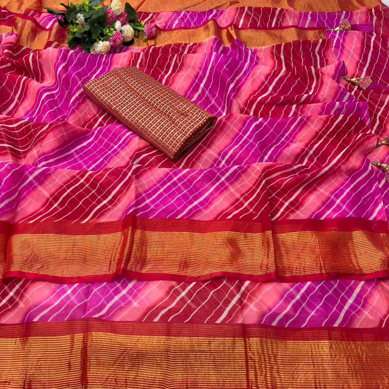 YNF Wholesale Chiffon Printed Sarees  | Surat Manufacturer