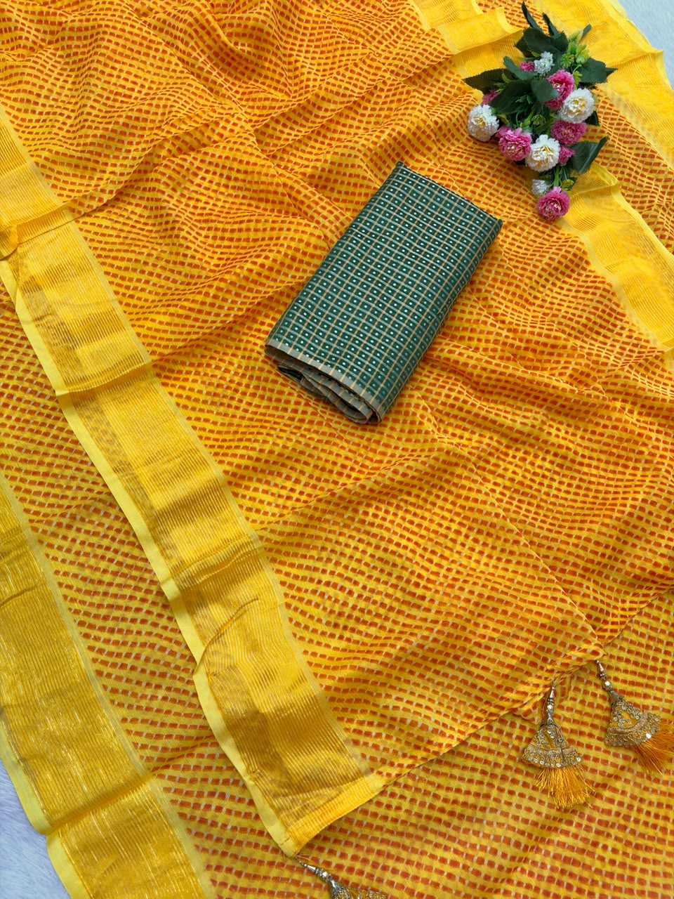 YNF Wholesale Chiffon Printed Sarees  | Surat Manufacturer