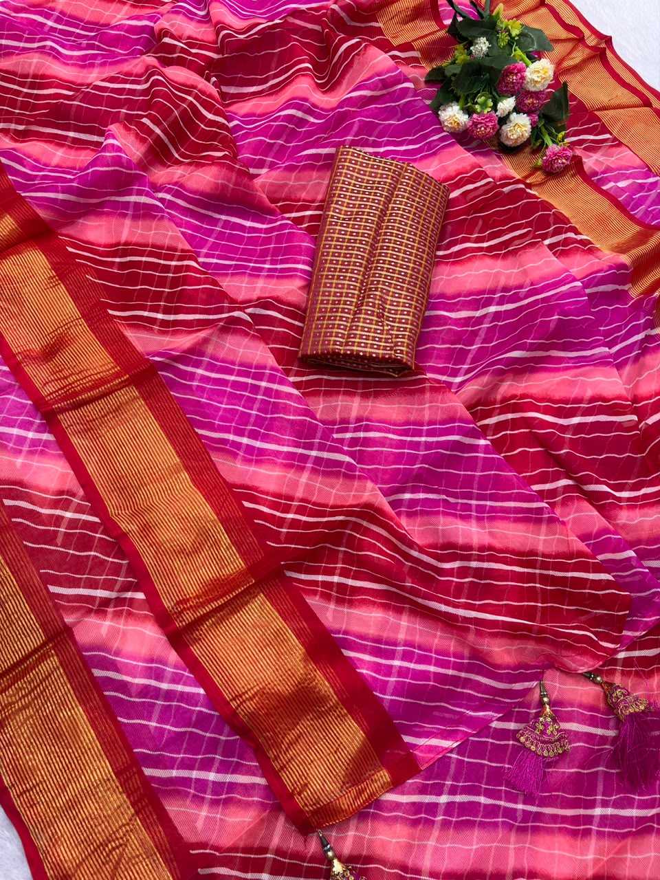 YNF Wholesale Chiffon Printed Sarees  | Surat Manufacturer