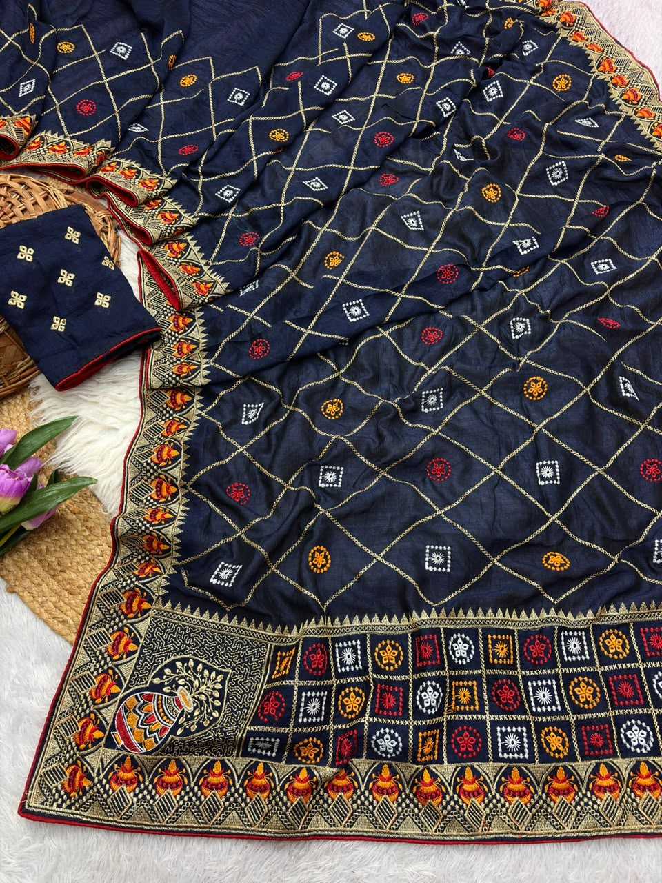 YNF Wholesale Soft Vichitra Party Wear Sarees  | Surat Manufacturer
