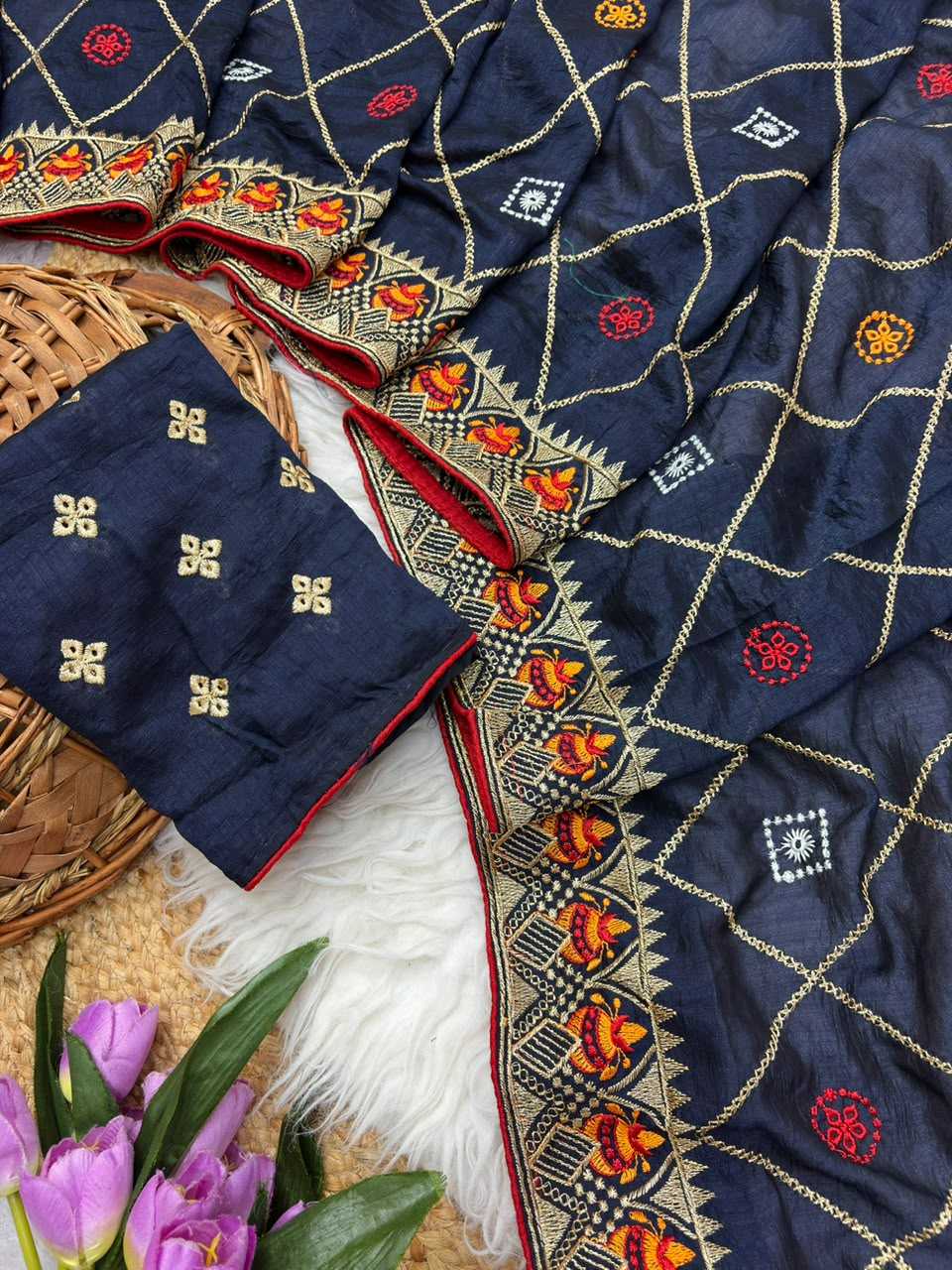 YNF Wholesale Soft Vichitra Party Wear Sarees  | Surat Manufacturer