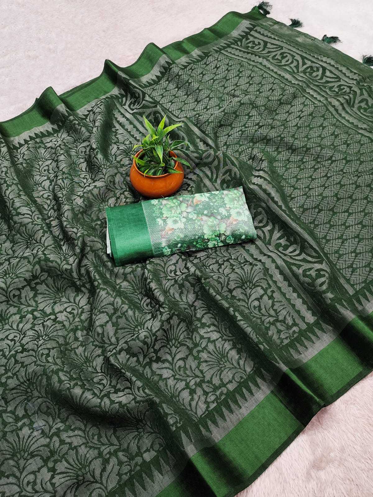 YNF Wholesale Cotton Printed Sarees KESH183 Ality | Surat Manufacturer