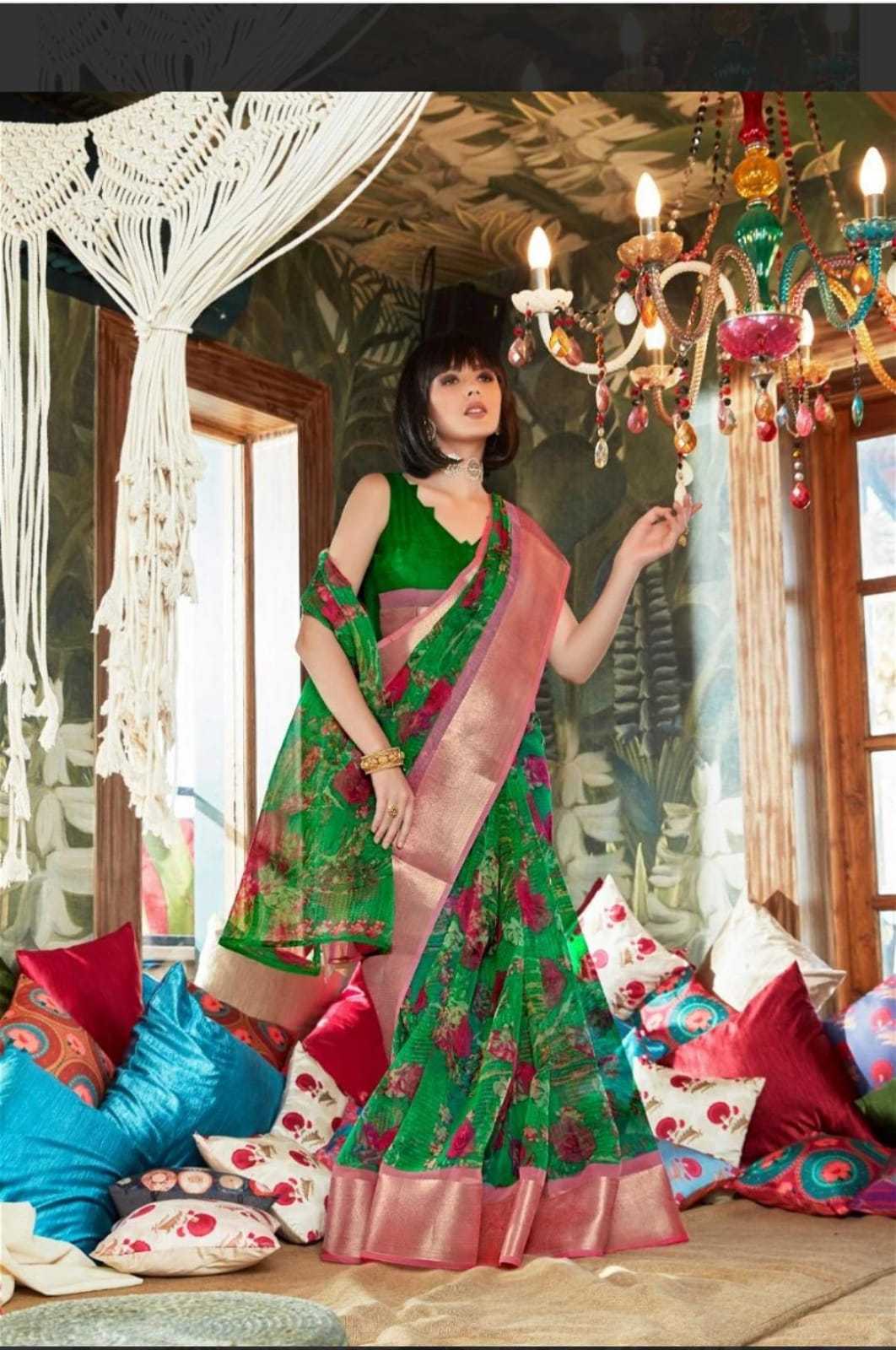 YNF Wholesale Organza Designer Sarees KESH183 With | Surat Manufacturer