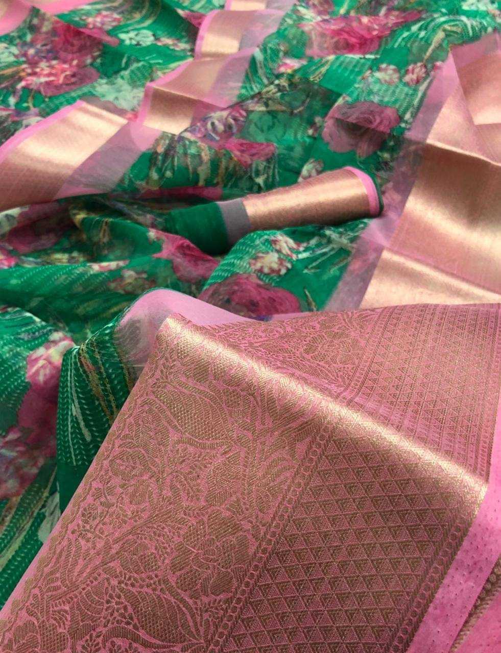 YNF Wholesale Organza Designer Sarees KESH183 With | Surat Manufacturer