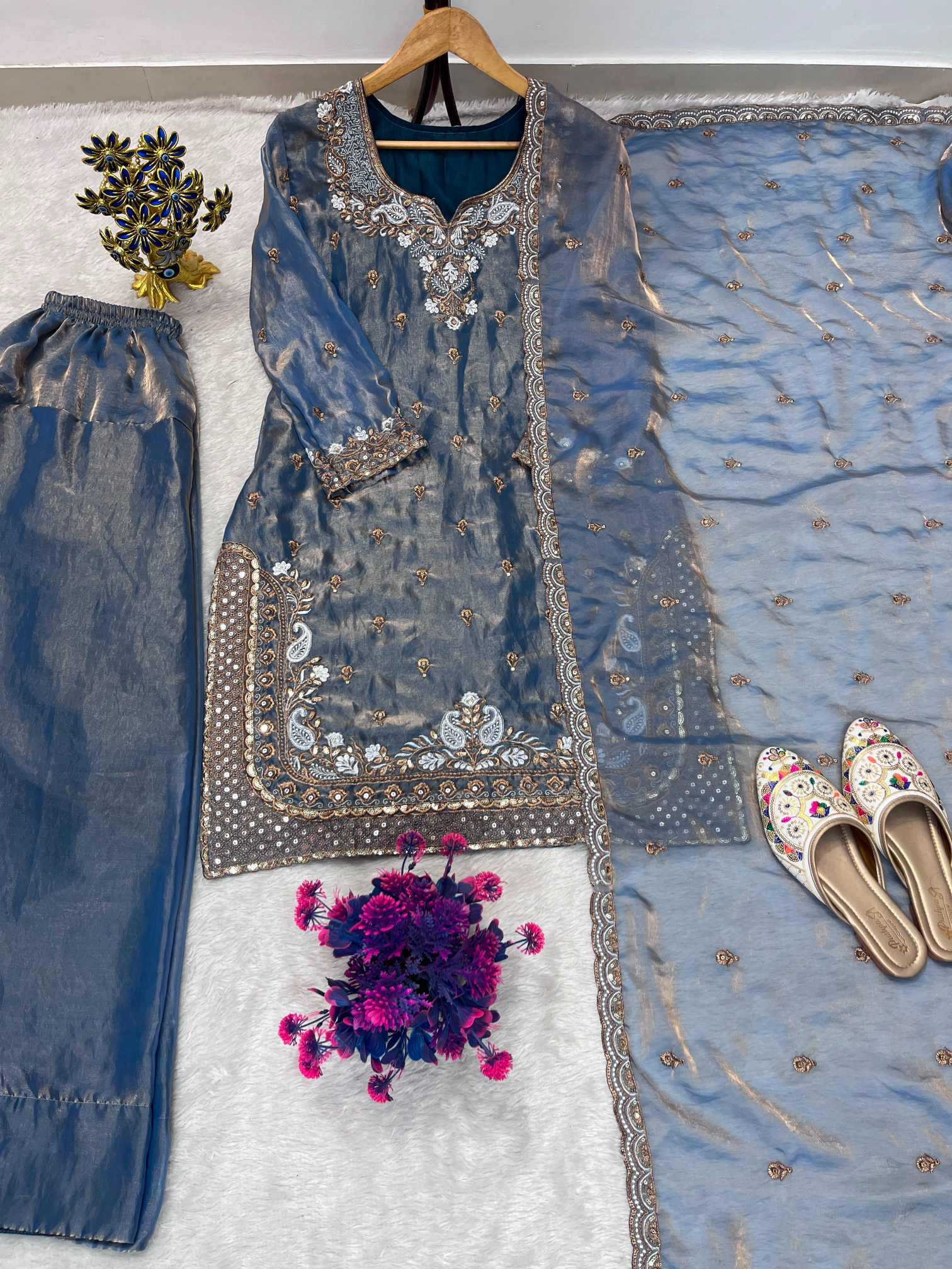 YNF Wholesale Fancy Embroidery Suits  | Surat Manufacturer