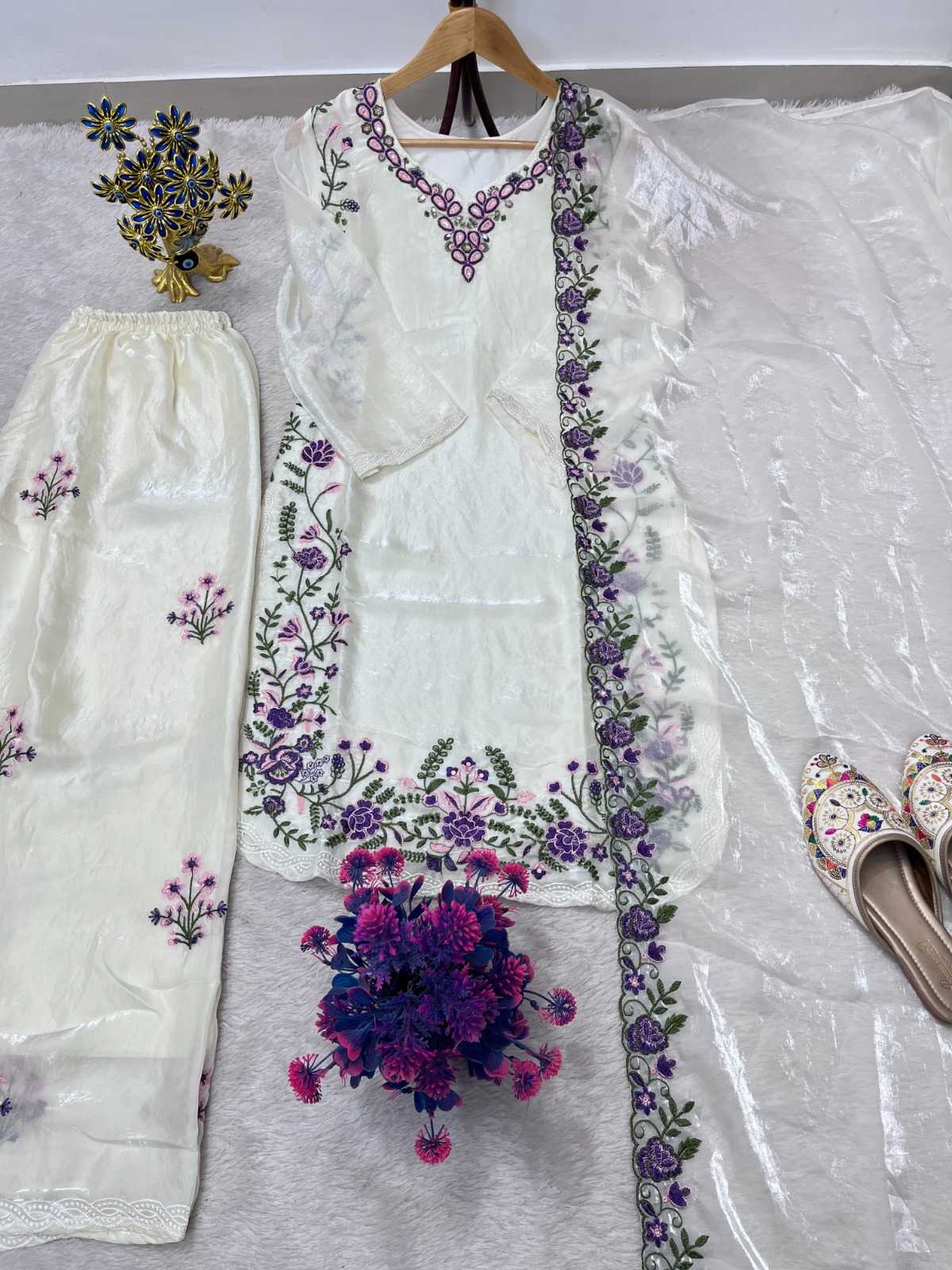 YNF Wholesale Fancy Embroidery Suits  | Surat Manufacturer